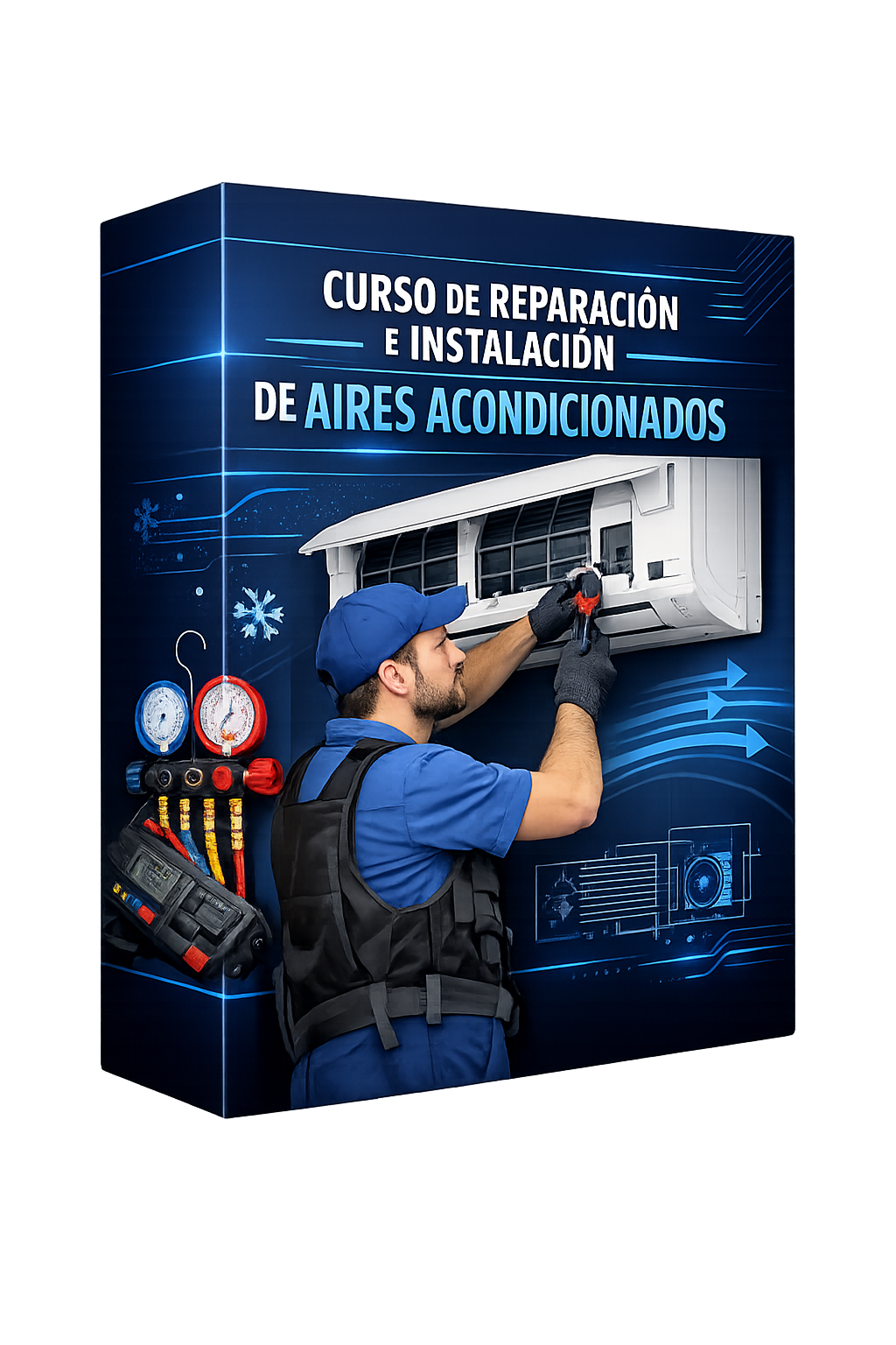 Instalación y reparación de aires acondicionados (inverter y no inverter)