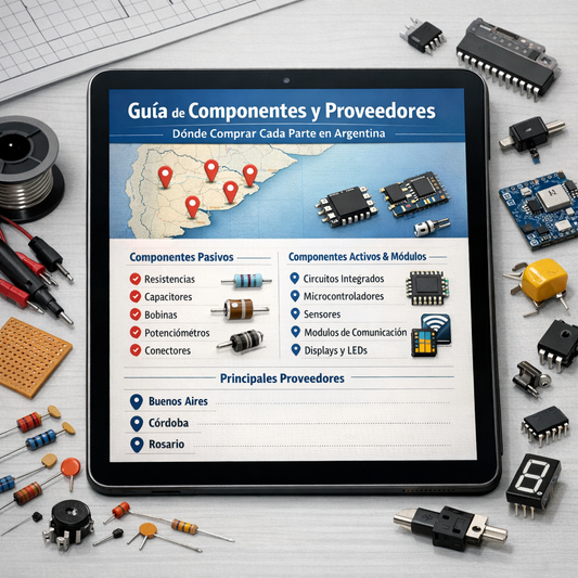Guía de Componentes y Proveedores en Argentina