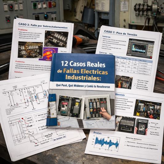 12 Casos Reales de Fallas Eléctricas Industriales: Qué Pasó, Qué Midieron y Cómo lo Resolvieron