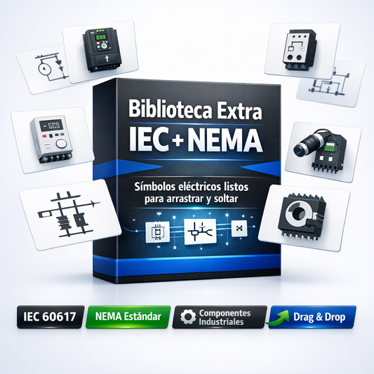 Biblioteca Extra de Símbolos IEC + NEMA